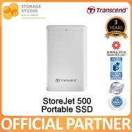 TRANSCEND StoreJet 500 Portable SSD 1TB/512GB/256GB. Local Singapore Warranty 3 Years. **TRANSCEND OFFICIAL PARTNER**