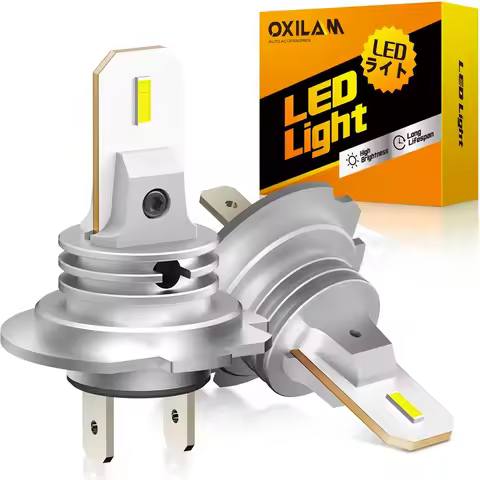 OXILAM 2X H7 CSP LED Head Light 6500K White for Opel Corsa c d Astra j h g Zafira a Vectra c Mokka H