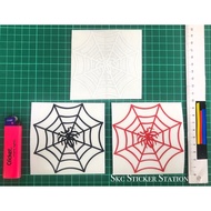 Spider Web Designs Sticker Cutting #spider #spyder #web #laba