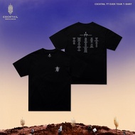 COCKTAIL 77 EVER TOUR เสื้อยืดเสื้อวงไทยเสื้อยืดคอนเสิร์ตสําหรับผู้ชายและผู้หญิง