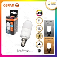 [ OSRAM ] 5W E14 / E27 LEDVALUE STICK BULB DAYLIGHT / WARM WHITE LED ENEGRY SAVING E14 LED Bulb E27 