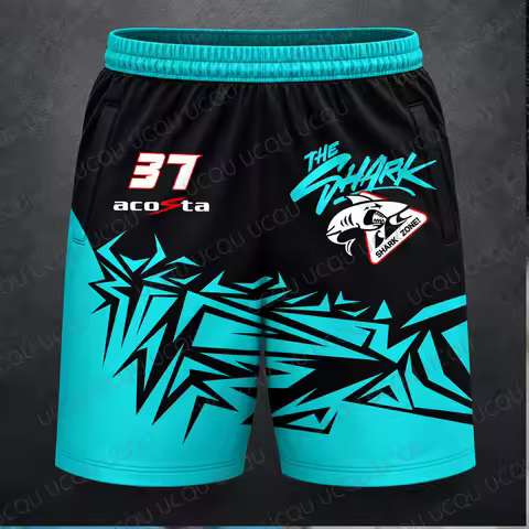 Pedro Acosta 37 Motorcycle Racing Fan Shorts 2026 New Adult Kids Summer Casual Quick Dry Athletic Ad