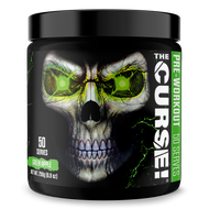 JNX The Curse Pre-Workout Green Apple - 50 Servings | Extreme Energy & Focus Formula |  JNX the curs