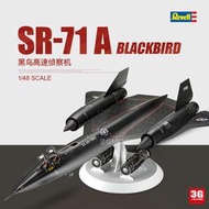 【原廠直銷】3G模型 Revell利華拼裝飛機 04967 SR-71 黑鳥高速偵察機 148