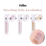 Odbo Dazzling Jelly Eyeshadow Glitter Vegan OD2013 BROWIT.ID
