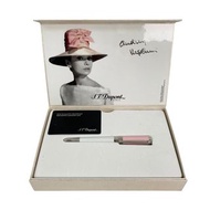 ☆ S.T. DUPONT 都彭 Pink And White Lacquer Audrey Hepburn Edtion Ball Pen 粉紅色和白色上漆柯德莉·夏萍原子筆 100%真品