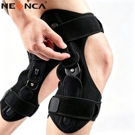 NEENCA Hinged Knee Brace 3‐Level Adjustable Support Knee Support Brace for Hiking Sports Protector