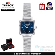 [Official Warranty] Tissot T058.109.11.041.00 Lovely Square Blue Dial Stainless Steel Strap Watch T0581091104100 (watch for women/ jam tangan perumpuan / tissot watch for women / tissot watch / women watch)