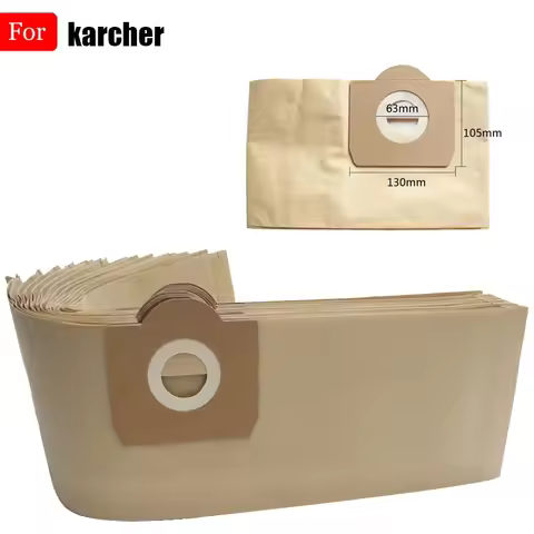 Dust Bags For Karcher MV3 WD3 WD3200 WD3300 A2204 A2656 WD3.500P SE4001 SE4002 Vacuum Cleaner Parts 