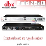 Equalizer DBX 215S EQ Audio Equalizer 2x15 Band Equalizer DBX