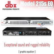 Equalizer DBX 215S EQ Audio Equalizer 2 x 15 Band Equalizer DBX