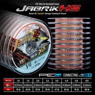 Senar Benang Pancing PE RELIX NUSANTARA JABRIK HS X8 100M (Konekting) Murah - Toms Fishing - PE 0.8/