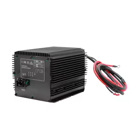 HB600-24B, 24V 25A Scissor Lift Battery Charger for Genie/Skyjack/JLG Scissor Lifts, Replaces 161827