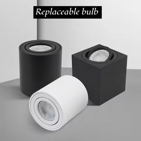 Card lamp cup LED light holder GU10ME16 universal COB ceiling light aluminum downlight spot light re