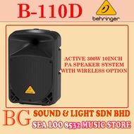 BEHRINGER EUROLIVE B110D / B-110D ACTIVE 300 WATT 2 WAY 10 INCH ACTIVE SPEAKER SYSTEM PRICE PER UNIT