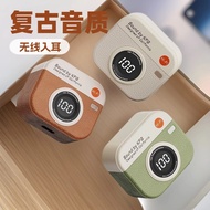 3.8-Retro New Style Q86 Bluetooth Headset Semi-In-Ear Wireless Ultra-Long Battery Life Version 5.4 T