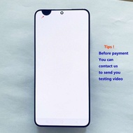 AMOLED สุดๆสำหรับ S22 5G S901 S901B ชิ้นส่วนจอสัมผัสแอลซีดีของเครื่องแปลงดิจิทัล S901U พร้อมจุดทำงาน