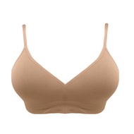 Sorella Women's Bra Seamless Wireless Bra S10-28525 - Cup B & C - Brown, 36B/080B