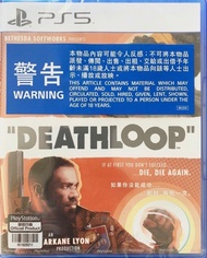 (全新) PlayStation PS5 死亡循環 Deathloop Game 遊戲