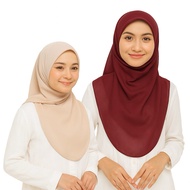 Bawal Chiffon Voile Curve/Square Bidang 48