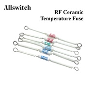 10/5Pcs RF Ceramic Temperature Fuse 250V 10A 15A 20A for Electric Rice Cooker Safeguard Resistance 1