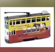 全新 Tiny - 長城牌 火腿豬肉 及鹹牛肉 / 牛年紀念版電車/ 雙拼叮叮