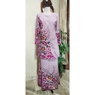 BAJU KURUNG BATIK LUKIS  MODEN / KURUNG RIAU XS-5XL BATIK LUKIS KELANTAN ADA BATU KAIN COTTON VISCOSE