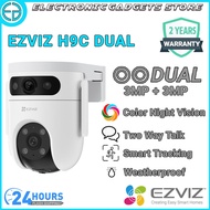 Ezviz H9C Dual Lens 2K Waterproof Pan/Tilt Color Night Vision Two Way Talk (3MP + 3MP) Outdoor Secur