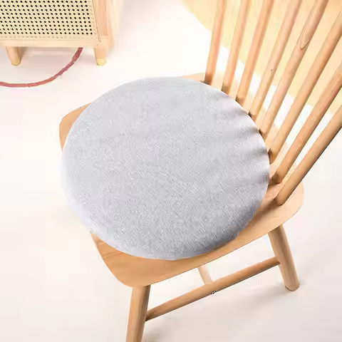 Round Stool Cushion Memory Foam Small Chair Cushion Circle Chair Pad Kitchen Dining Seat Pad for Hig