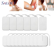 30PCS Massager Patch TENS Unit Muscle Stimulator Reusable Gel Electrodes Pads for Tens Electric Body