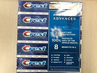 Crest二十四小時抗菌美白牙膏164g x 5支 （到期日：11-2025 & 01-2026）