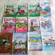 Esps book math ipas vol 1 2 languages Indonesian pancasila pojok art culture informatika wassis basa