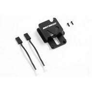 Rc Car Parts Aluminum Receiver Mount & Dupont Converter Cables for FMS Predator Brushless System (FM