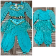 3-4 years Disneyland Jasmine princess dress 迪士尼樂園 茉莉公主裙