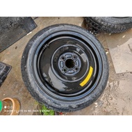 tayar sotong 14 pcd 4 X 100 tayar spare space saver tyre