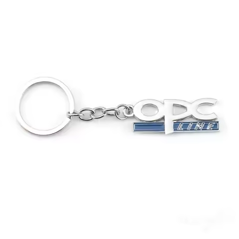 3D Metal Keychain Auto Pendant For OPC Line Astra H G J Corsa B C D Insignia Antara Meriva Zafira Hi