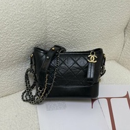 CHANEL 雙鍊條流浪包 - 小號黑