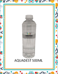 Aquadest Aquades Akuades Akuadest 500ml / Air Suling / Distilled Water