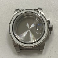 40mm 316L Stainless Steel Sapphire Glass Watch Case for NH35 Mechanical Movement Accessories