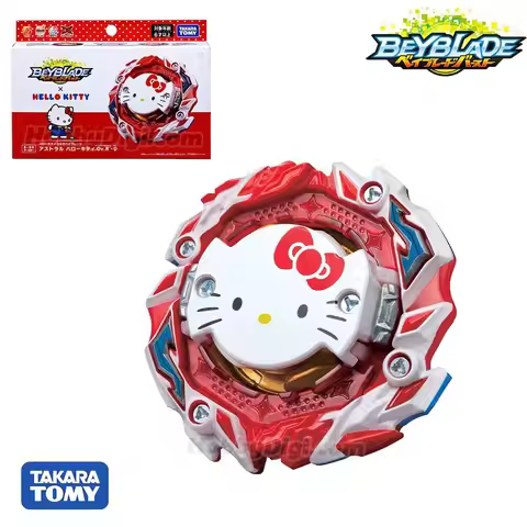 Takara Tomy Takara Tomy Bey DB B-00 Booster Astral Hello.Ov. Astral Hello Kitty Ov R 0 Collaboration