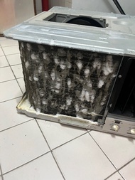 窗口式分體式冷氣機清潔服務 清洗冷氣機