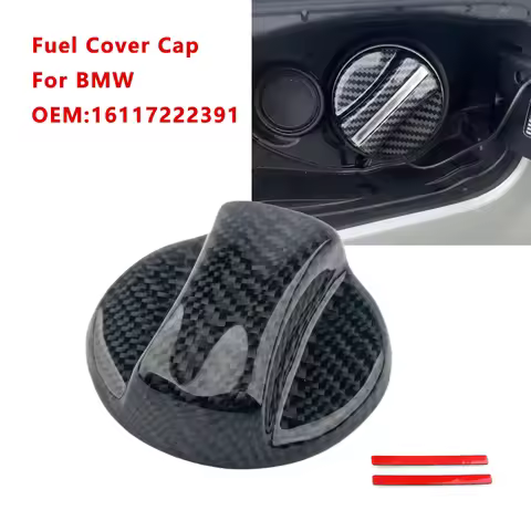 Car Fuel Tank Air Cover Cap Trim Carbon Fiber For BMW G80 G06 G07 G42 G14 G15 G16 F82 F20 F21 F83 M2