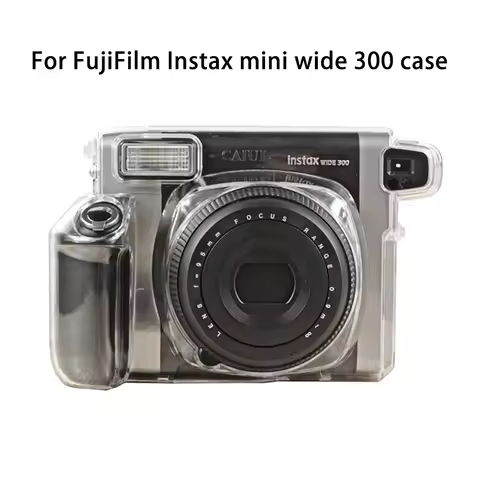For FujiFilm Instax 300 Camera bag Crystal Clear Case Instax mini wide 300 Instant Film Cameras