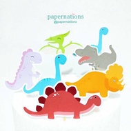 Dino and Friends Cupcake Topper Dinosaur Cupcake Topper Dinosaur Cupcake Topper