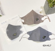 MASKER KAIN KN95 3PLY DEWASA TALI ADJUSTABLE IMPORT BISA DICUCI ADA KAWAT HIDUNG MASKER KAIN KN 95 3