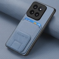 Luxury PU Leather Card Case for Xiaomi 13T 12T 11T 14 12 13 Pro Poco F6 F5 X6 X5 X4 M3 M5S M6 Pro Sh