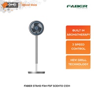 Faber Stand Fan FSF SCENTO C5311 Built-In Aromatherapy 3 Speed Control FSFC5311 Kipas Berdiri