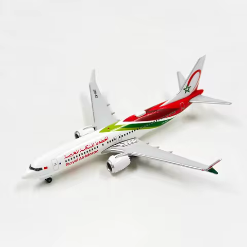 herpa Diecast Alloy 1:500 Scale B-737 MAX 8 537797 Airplane Model For Display Collections