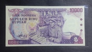 Uang Kuno 10000 Seri Gamelan 1979 Seri Lumayan Kecil HMY000749 Kondisi UNC