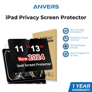 Anvers Matte Privacy Screen Protector | For iPad Pro 11/13 (M4 2025) & iPad Air 11/13 (M2 M3)